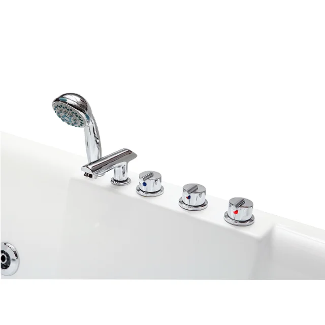 Massage Bathtub with Jacuzzy Heater Air Bubble Pump
