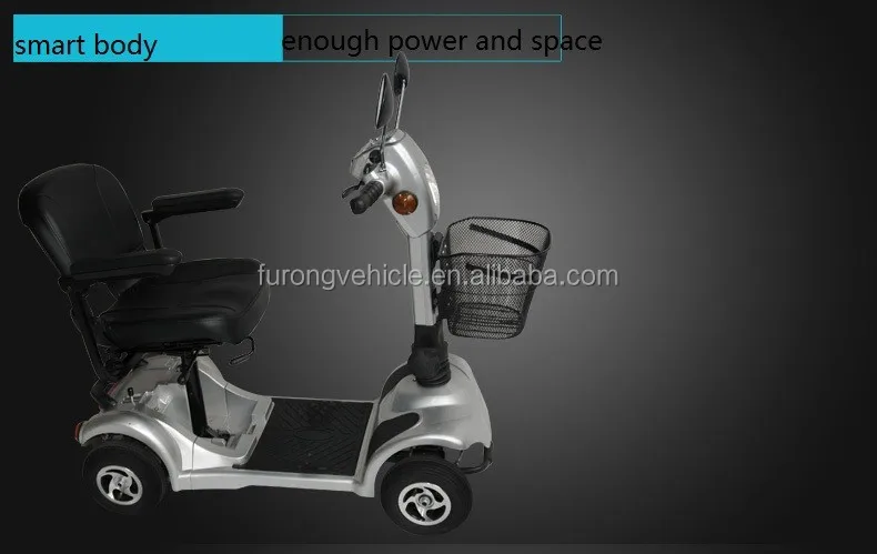 Electric Buggy Handicape Four Wheel Mobility Scooter Brake Disabled 04