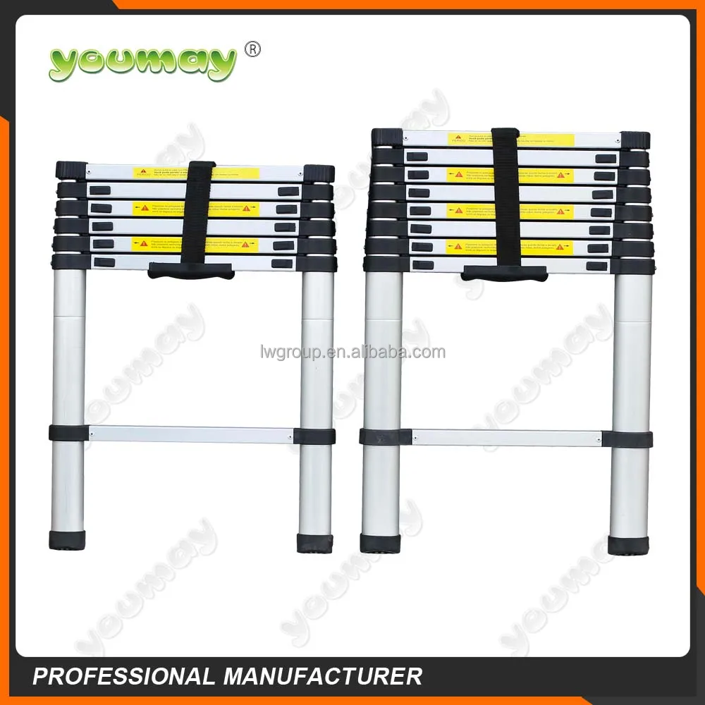  EN131-approved телескопическая ступенчатая лестница AT0109A