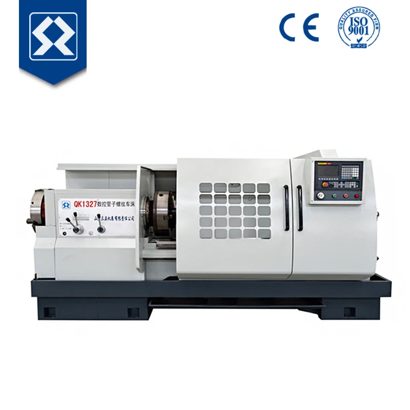 
QK1327 shenyang auto cnc808d pipe threading lathe machine manufacturers 