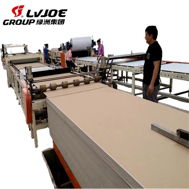 gypsum board equipment manufacturing plaster board equipment