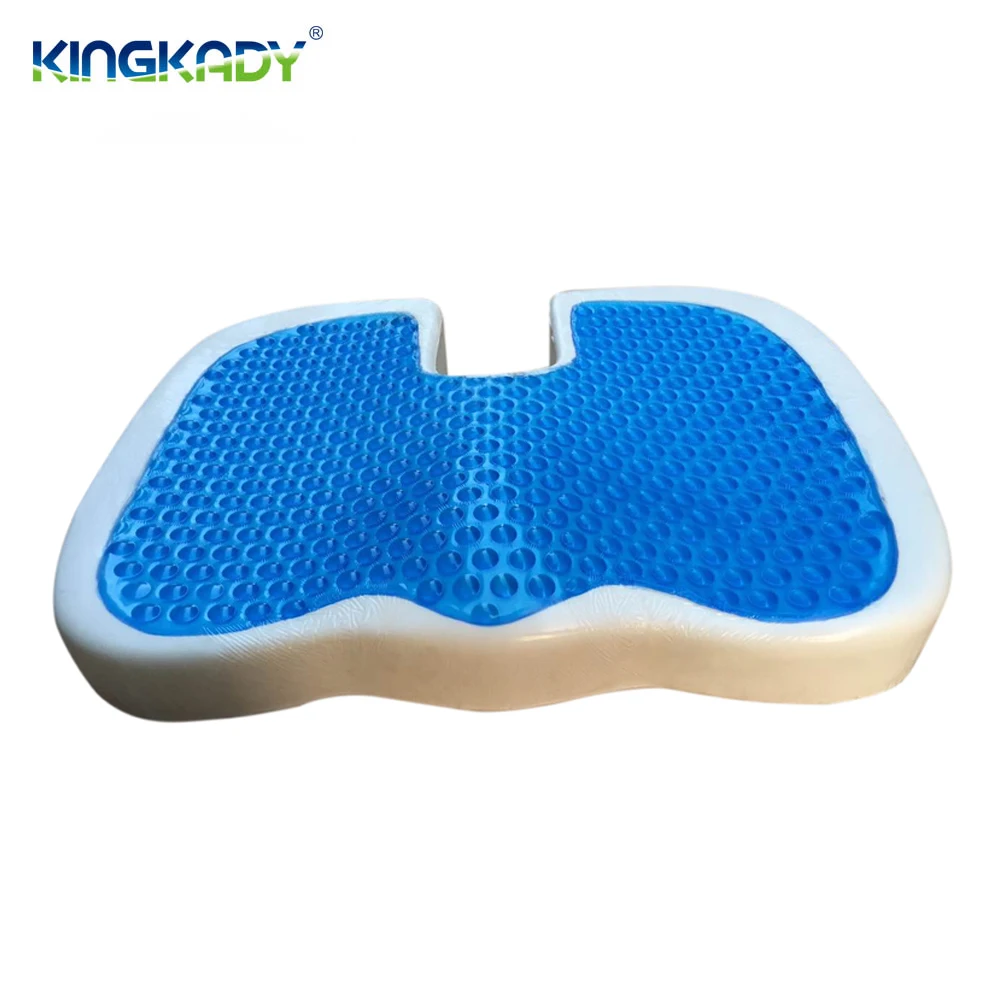 Wholesale Extra Large Soft Comfort Cooling Gel Enhanced Memory Foam Car Seat Cushion Honeycomb
