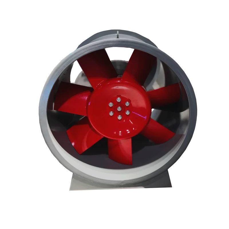 Corrosion resistance smoke exhaust fan with long life