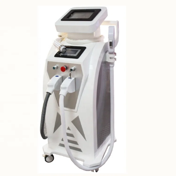 2021 Multifunction beauty machine 4 in 1 elight ipl opt shr rf nd Yag Laser Tattoo removal/hair