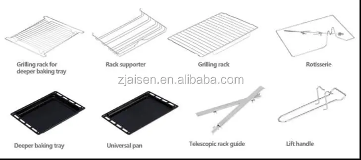 
56L electric built in oven 