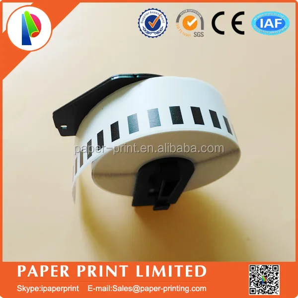 Compatible dk rolls dk2210 dk22210 continuous length labels for ql-720nw