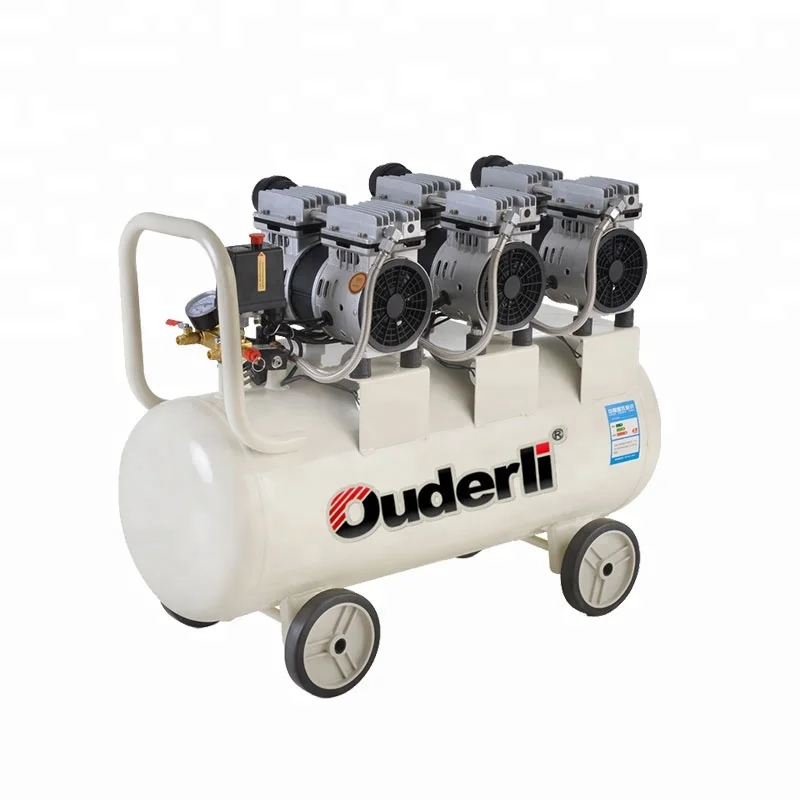 Ouderli Dental Silent Oilless Air Compressor Motors 1 Driving OF-70L