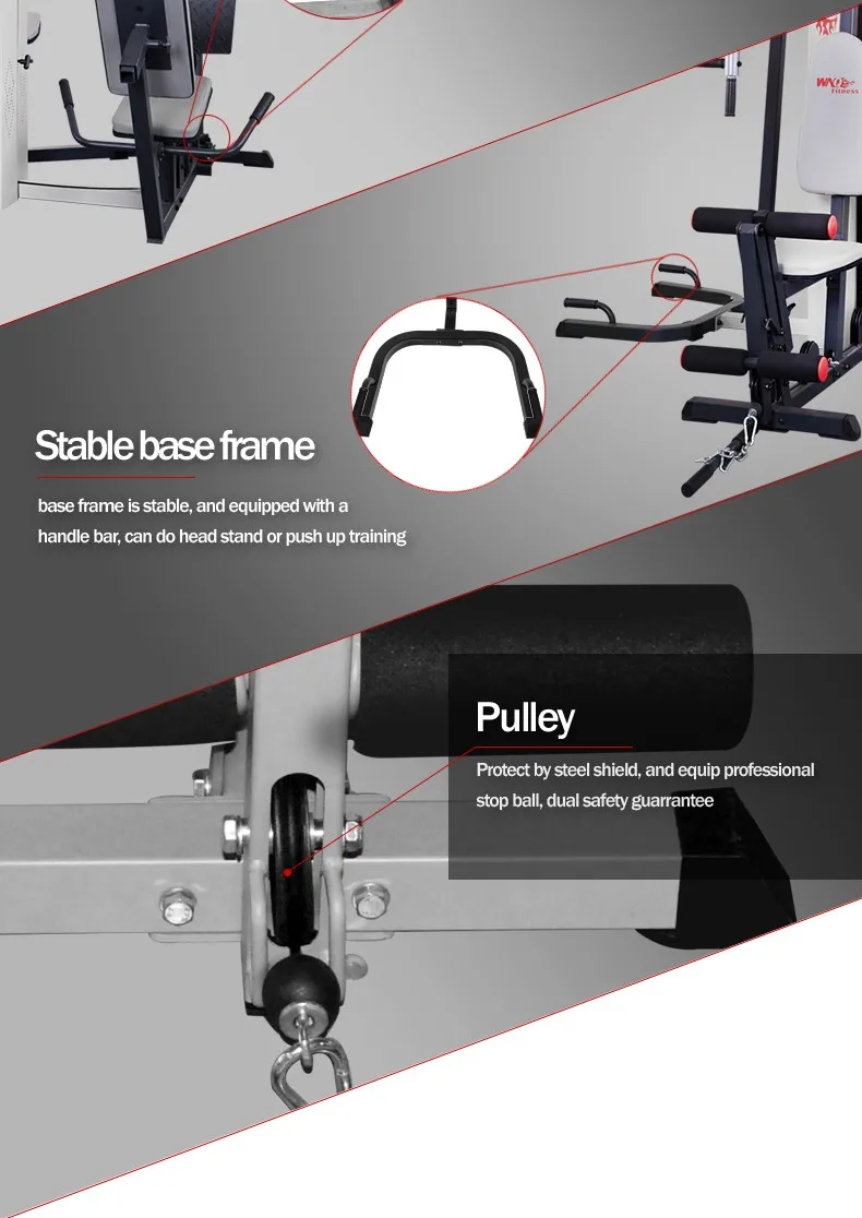 WNQ -518BI Standard 5-Stations Multi Station Gym Equipment  station multi fitness equipment