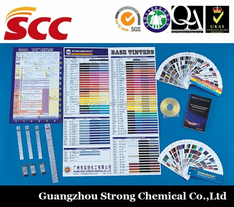 UN-S09 UNIC Lemon yellow automotive paint