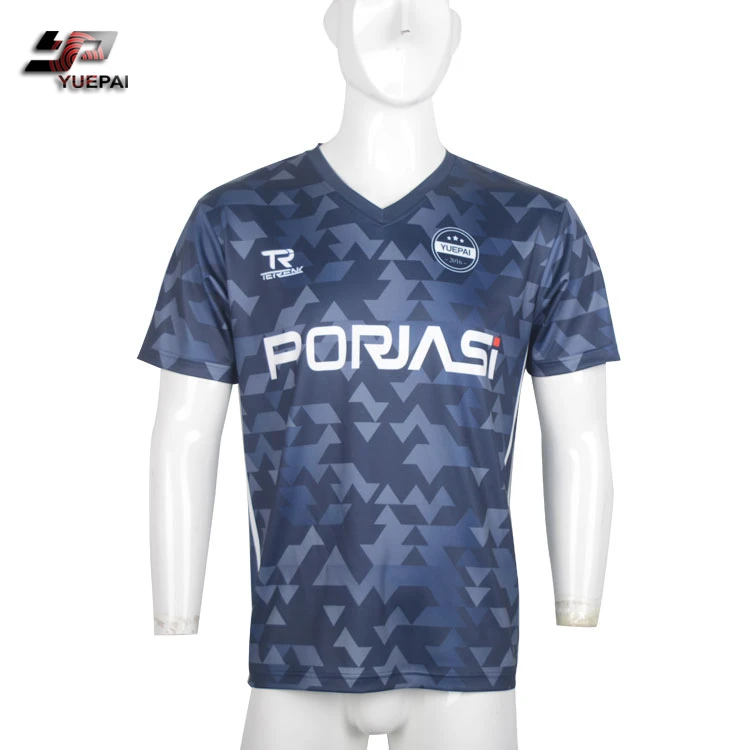 
Hot sale sublimation custom soccer suit latest football jersey designs 