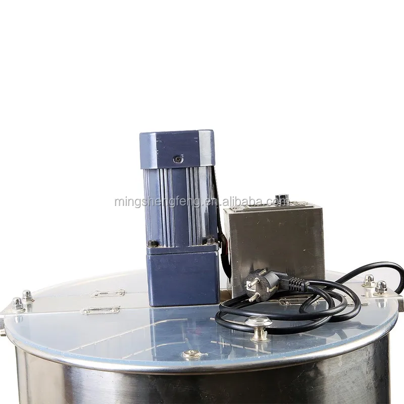 Poultry farming equipment factory directly supply 3 6 12 frame reversible automatic electric motor honey extractor