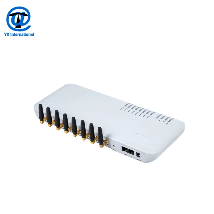  Система IPPBX SIP-сервер 8 SIM-карт мобильный шлюз GSM PBX горячая