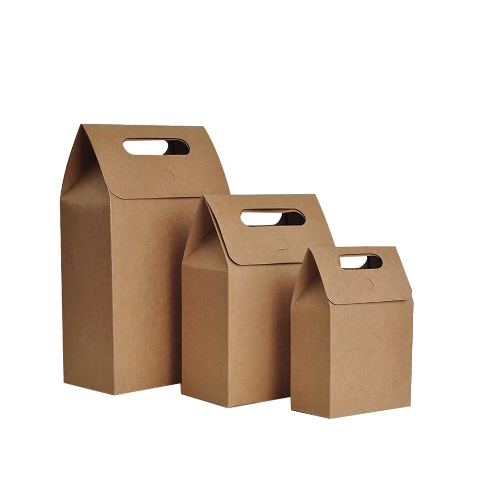 Biodegradable Waterproof Custom Logo Food Rice Flour Packing Paper Bag