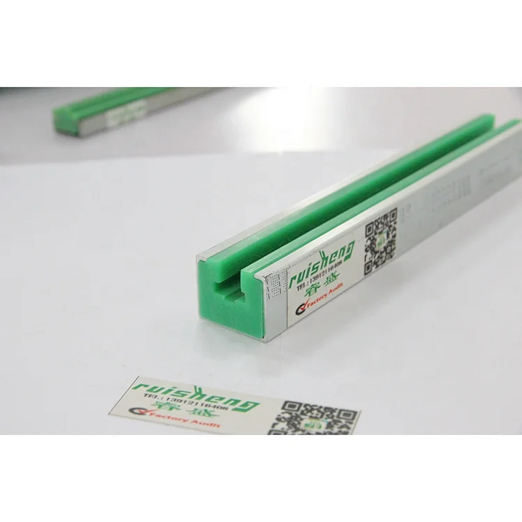 Custom Length And Size Wear Resistant Sliding Door Track Rail Plastic Chain Roller Chain Nylon Roller Guide