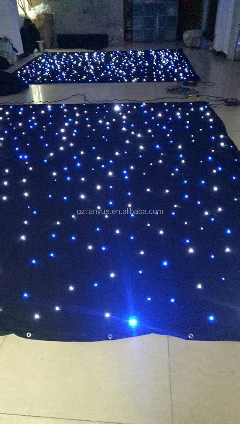 led curtains for stage backdrops Nice night event twinkle light curtain led star curtain