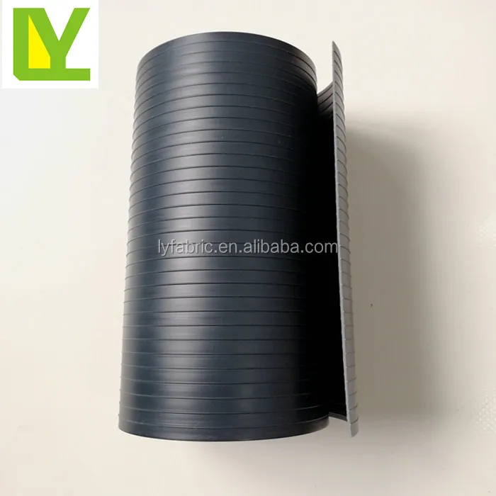 Hot Selling 19cm*2.55m hard PVC strip screen garden fence /hart sichtschutzstreifen sichtschutz zaun garten RAL7016