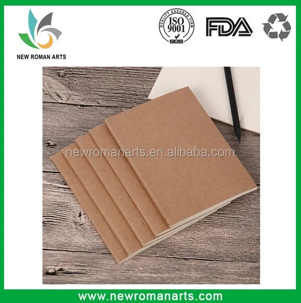 Retro Sketch Paper Blank Notebook Sketch Drawing Book Journal Personal Diary Note Stationery