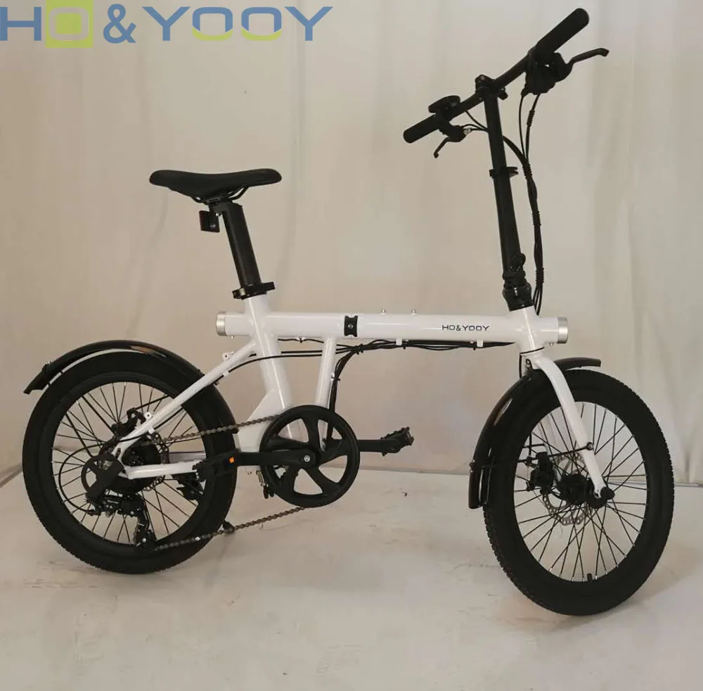2022 new 20inch electric  bicycle 36V 250W 7 speed 5 pas hidden battery City bike E-bike aluminum alloy electric folding bike