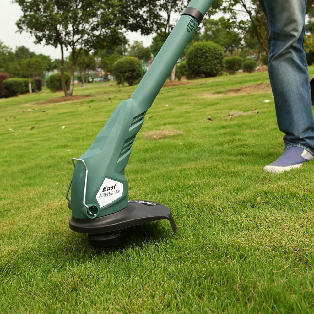 EAST 250W Nylon Line High Quality Electric Grass Trimmer Garden Tool Handheld Grass Cleaner