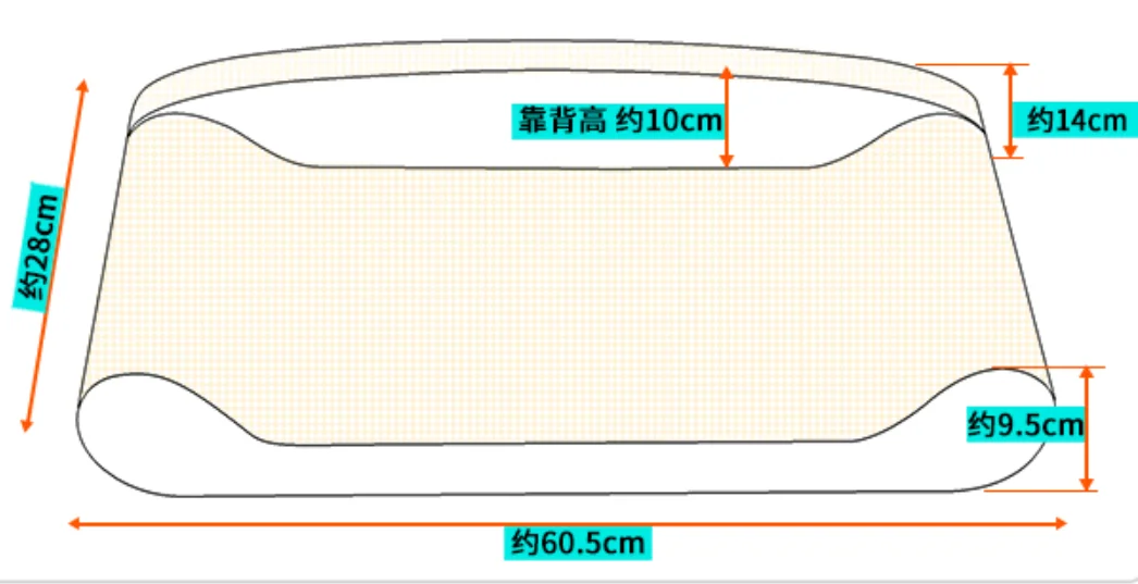 Deku-Cat Bed Scratching Pads Cardboard Scratch Lounge Sofa Bed Cat Scratcher Mat with Catnip