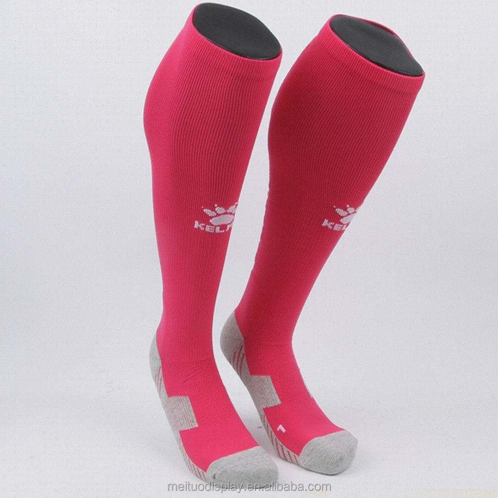 
black football male socks sports foot display form mannequin 