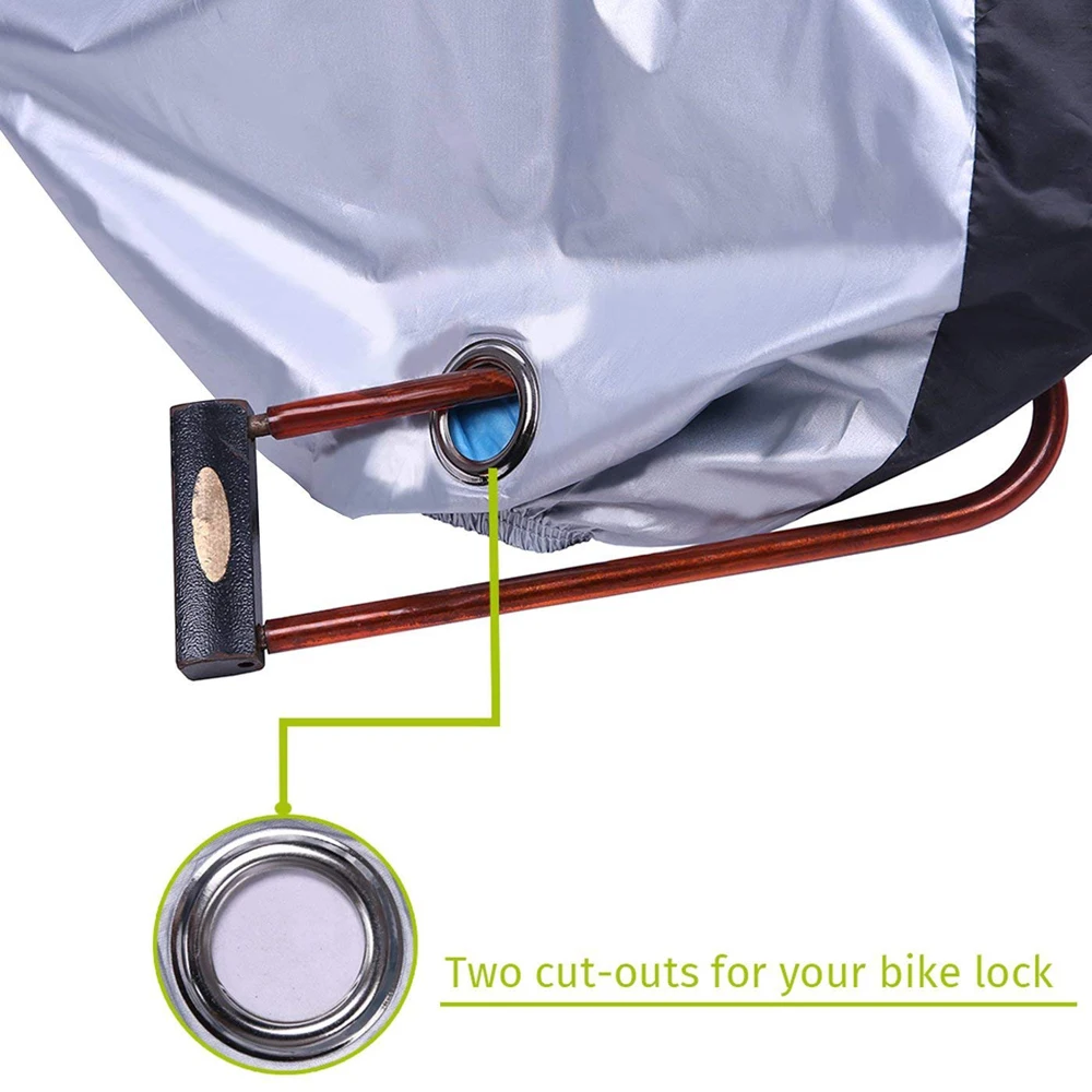 Outdoor bicycle waterproof and dustproof PEVA Bicycle Covers