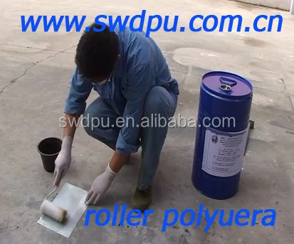 Polyurethane waterproof coating primer for metal/concrete