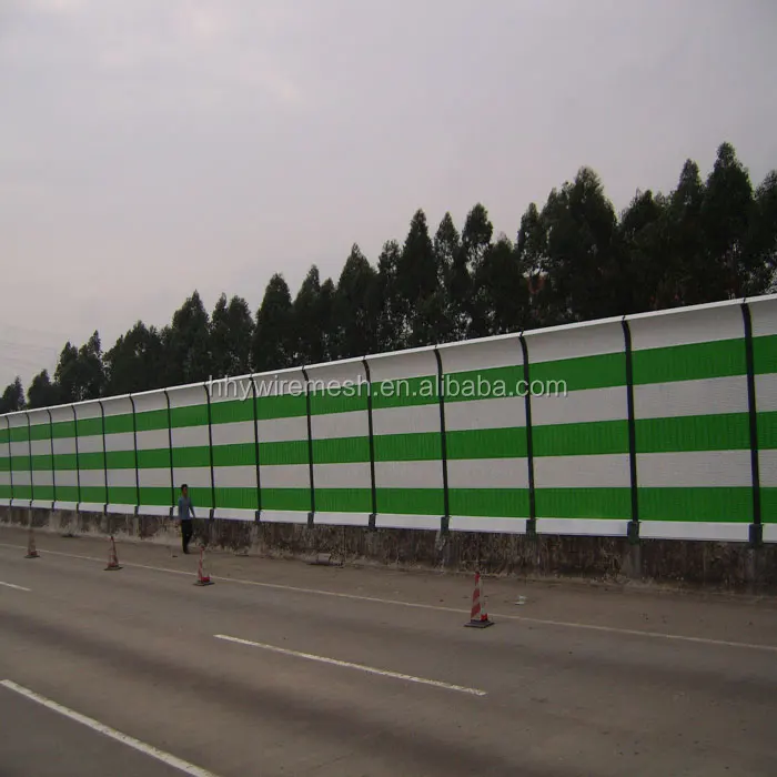 
sound barrier wall Highway soundproof material sound fabric noise barrier 