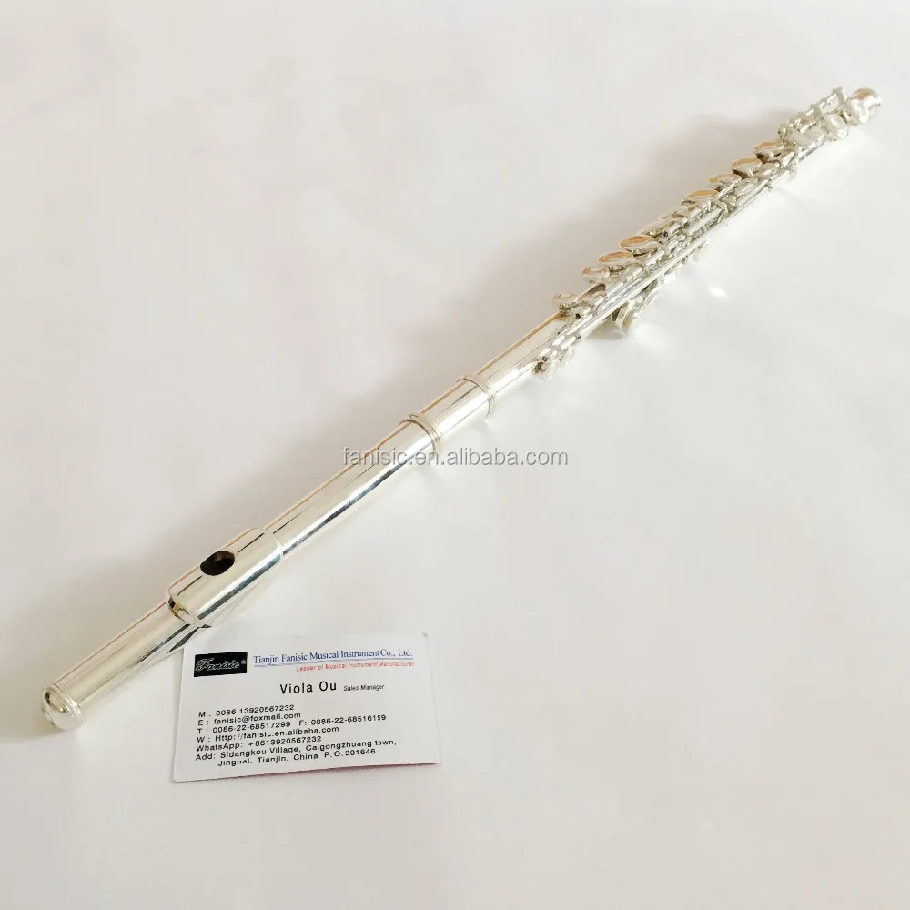 China Factory Outlets Silver Plated 16 Closed Flute