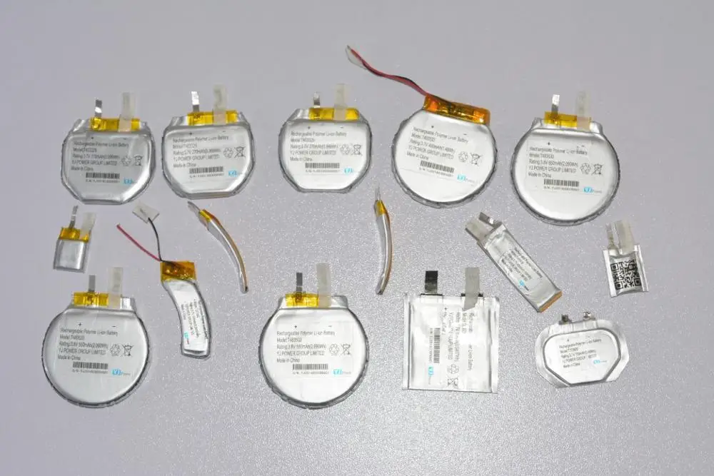 Round battery abnormal small rechargeable lithium polymer battery from smart watch 483533 403329
