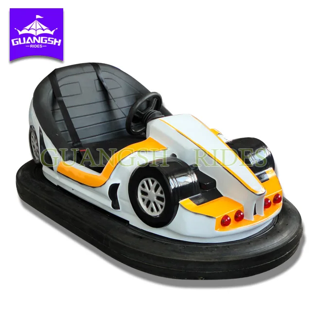 48/90V Colorful amusement kiddie rides classic bumper car