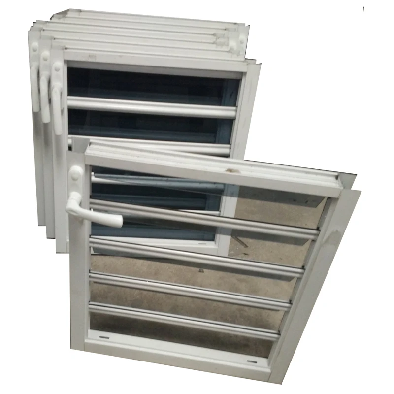 Modern home design, safety blinds, aluminum glass windows