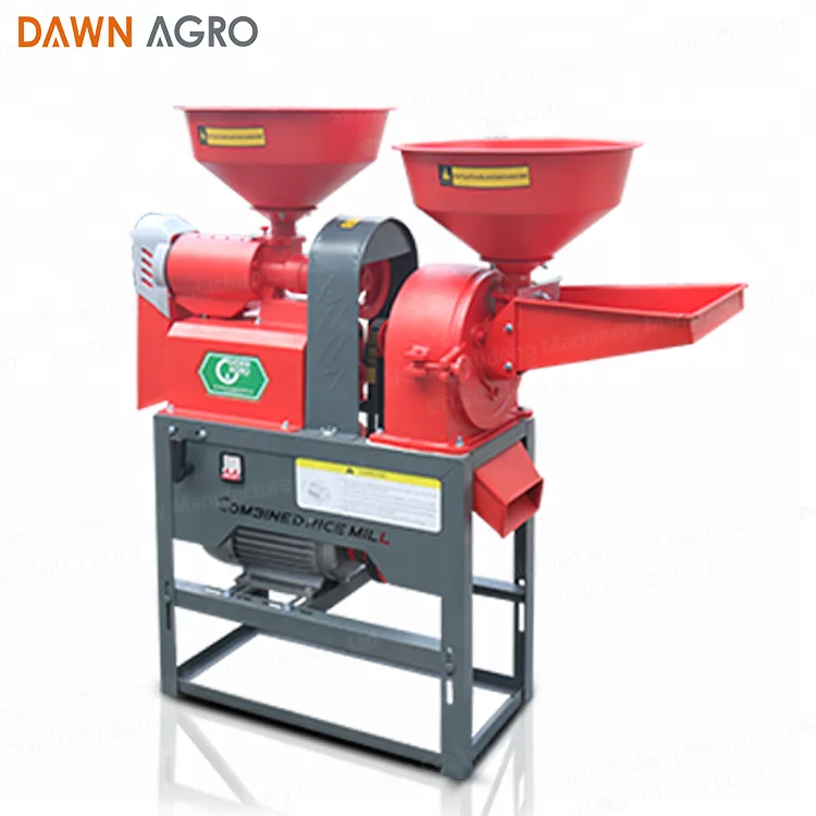 DAWN AGRO Mini Combined Rice Mill Machine Millet MIlling Sataking Rice Mill Plant Rice Flour Mill Machinery