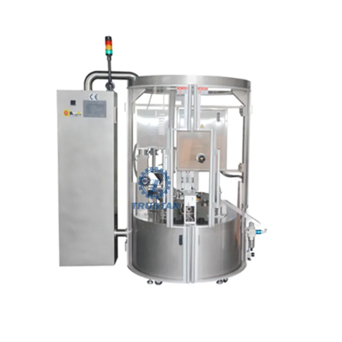 Rotary Coffee Capsule Filling and Sealing Machine Servo Driven Auger Filler Ground Coffee Powder K Cup/nespresso