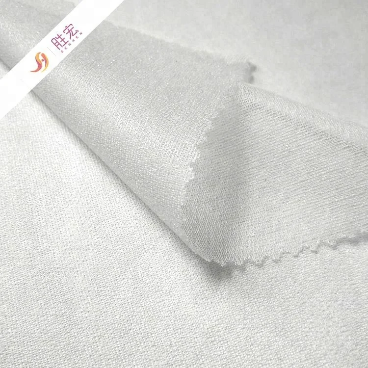 Высококачественное круговое вязание, полиэстер, плавкий прокладочный материал