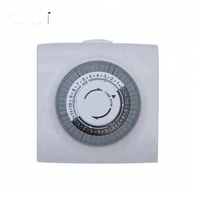CE, TEL, GS 24 Hour 50Hz-60Hz Mechanical Simple Electrical Socket Control Timer