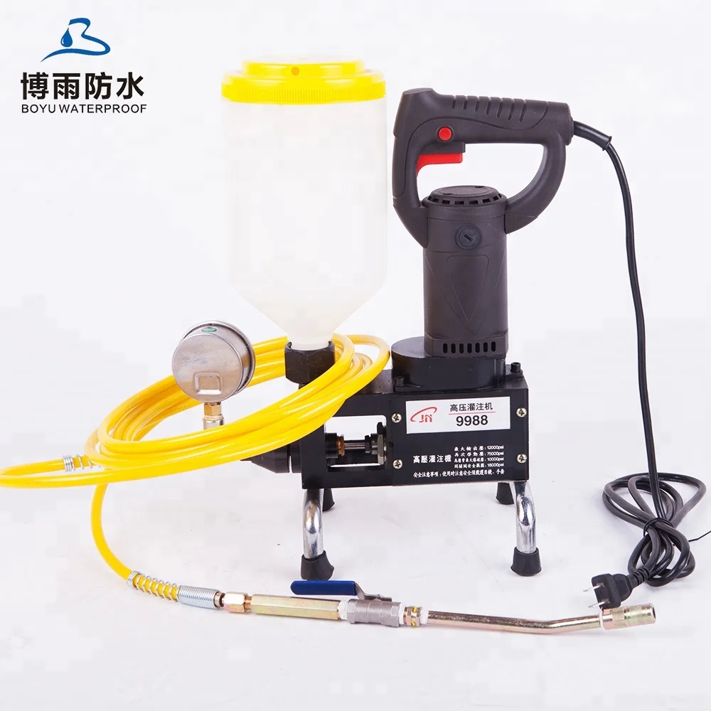 waterproof high pressure grouting Injection pumping machine Polyurethane Foam Filling Machine 9988
