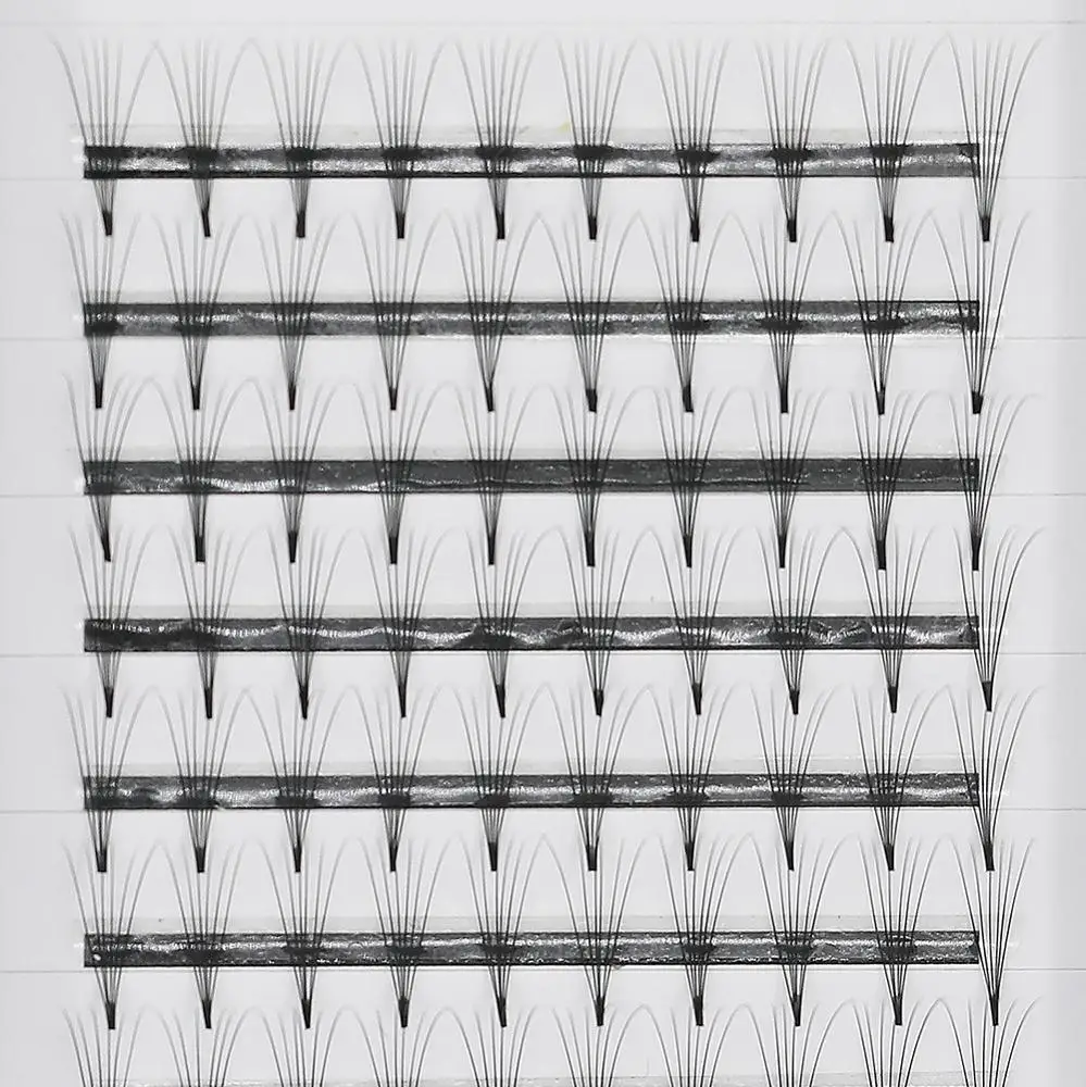 Do your own brand pre made volume fans eyelash top grade pointy base fans by miss pretty lashes