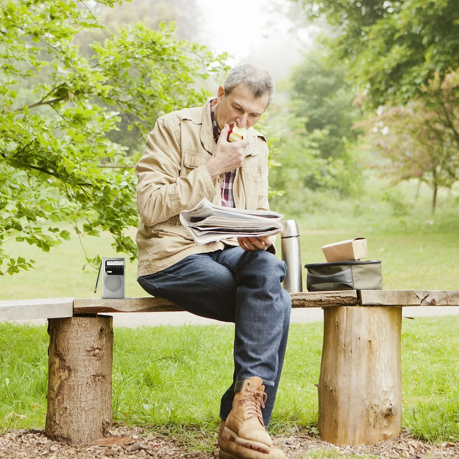 Интернет-Ретро Высокая чувствительность хороший прием низкий уровень шума тонкий мини AM FM SW 3 диапазона OEM индивидуальное