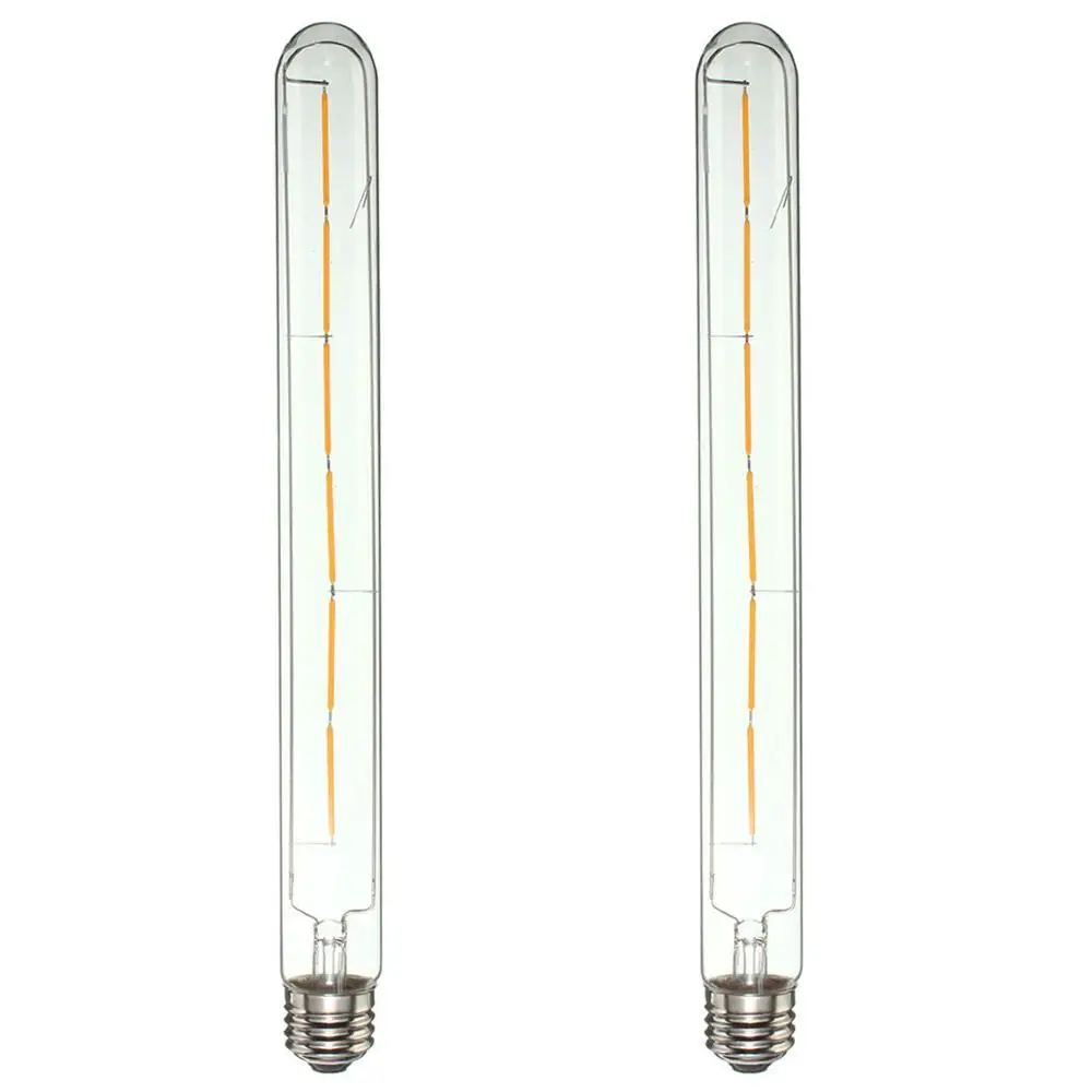 Long Tube LED Filament Bulb T30-300 E27 6W Dimmable