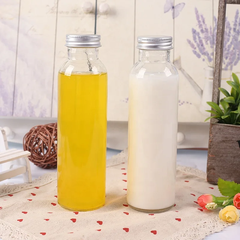 
150ML Round Beverage Juice Glass Bottle With Aluminum Cap 