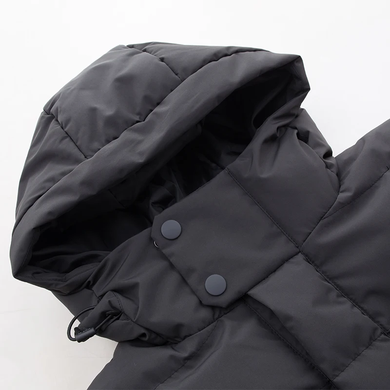 Заводская поставка, хлопковая модная камуфляжная мужская длинная куртка с капюшоном, длинный женский зимний пуховик