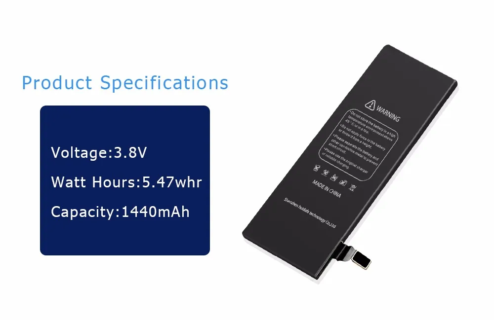 OEM 1440 мАч Емкость AAA Класса Качества для iphone 5 батареи