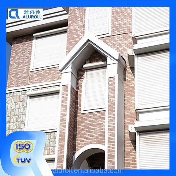 Uganda Vertical Outdoor Manual Control Aluminum Roller Shutters