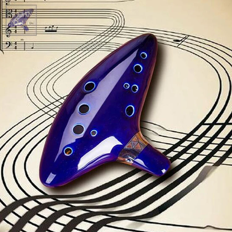 
Pocket-size 12 holes music instrument legend Zelda ocarina 