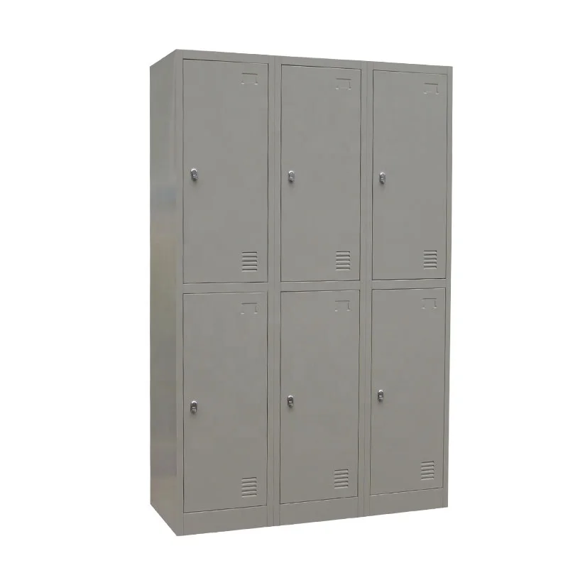 Gary Bedroom 185cm  6 door clothing steel or iron wardrobe locker