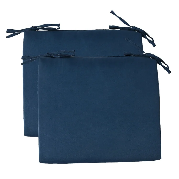 The best choice set of 2 pad camp outdoor dining chair pads office chair wheelchair seat cushion