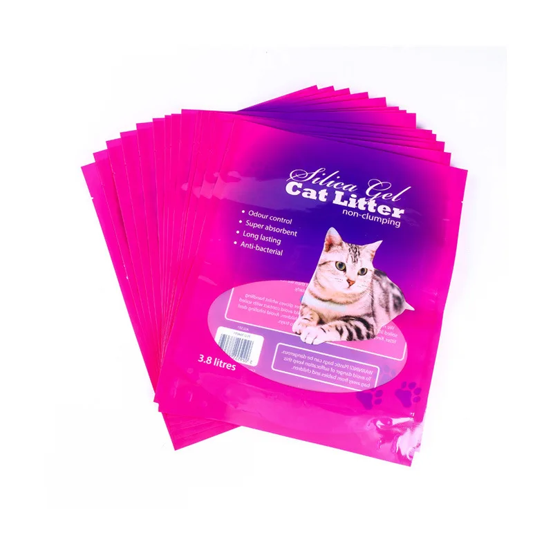 
2.5kh 5kg 10kg Flat bottom cat litter packaging bag 