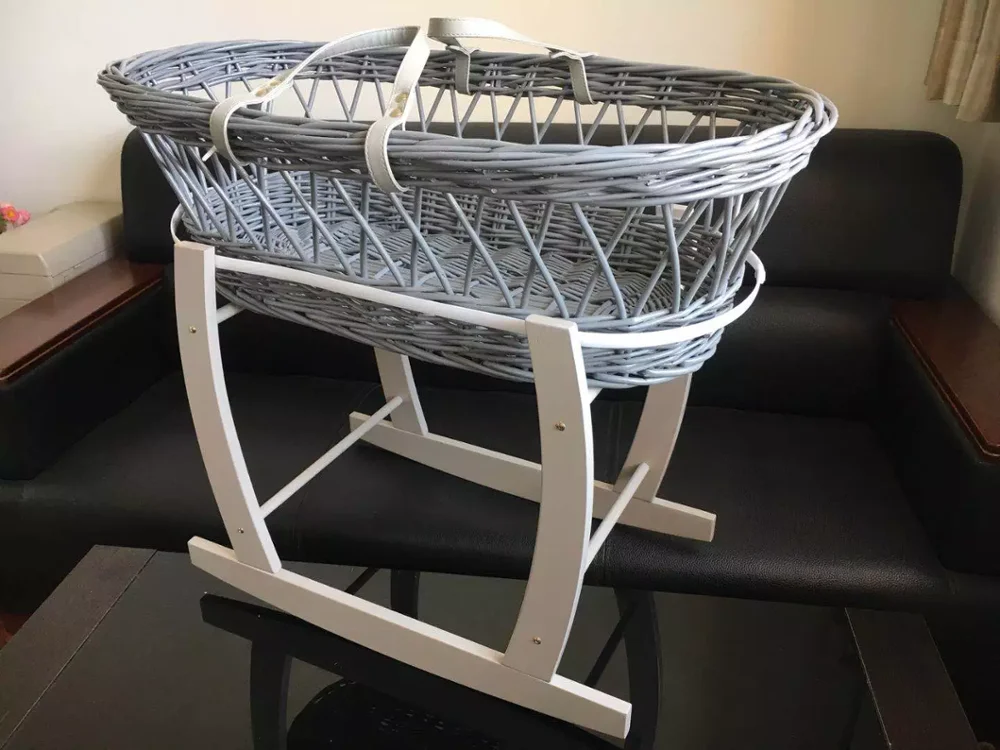 
New style baby moses basket stand 