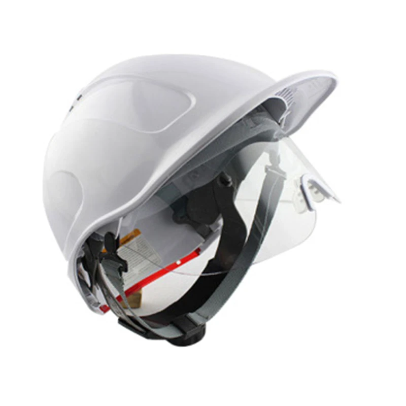 Ningbo Safetree high quality Helmet CE EN397, ANSI Z89.1 Standard industrial safety helmet with goggle